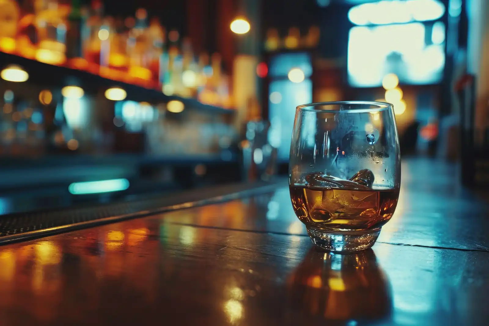 Alcohol and Oral Cancer, drink at a bar
