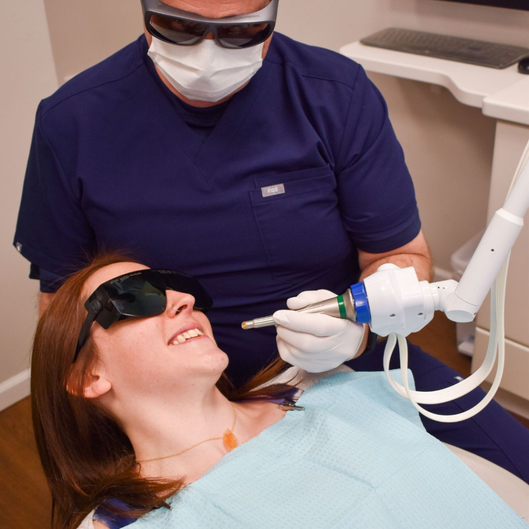 Laser Therapy with Solea© Dental Laser ay Hudson Family Dental.